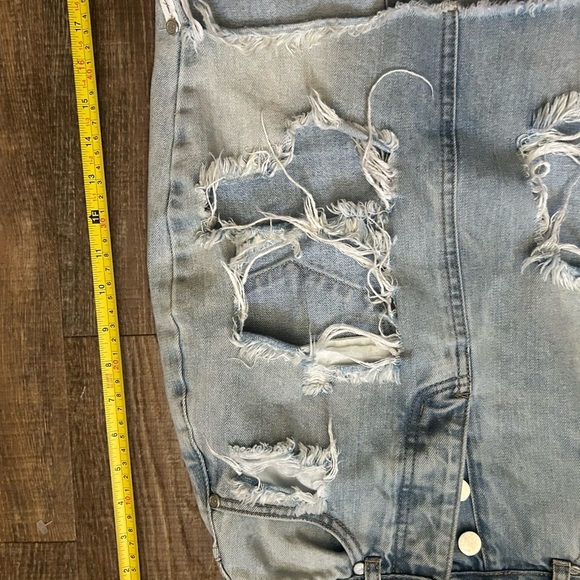 ONE- BY One Teaspoon size 24 distressed mini skirt in EUC - Picture 12 of 14